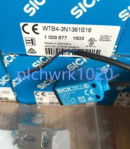 1 PCS NEW IN BOX SICK Diffuse Photoelectric Switch WTB4-3N1361S16 1029877 - Picture 1 of 4
