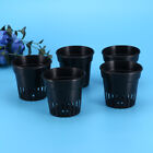  6 Pcs Net Cups Pots Hydroponic Stepping Stone Molds Water Plant Baskets Flowers