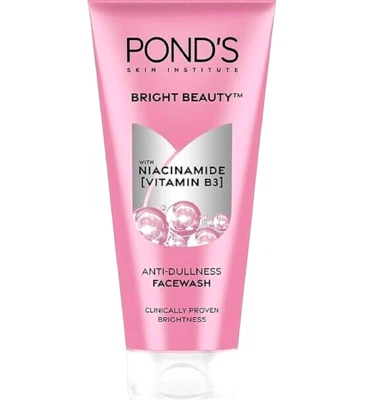 Ponds Facewash Bright Beauty Brillo impecable con vitamina B3 para piel normal-200 gm Foto 1 de 4