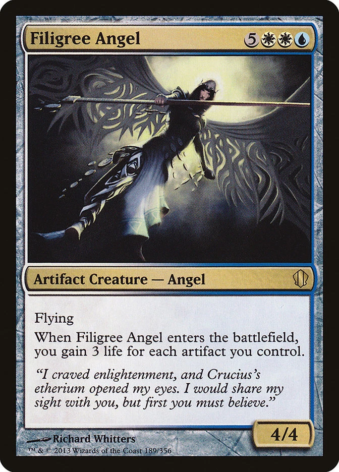 Filigree Angel 189 Rare Commander 2013 C13 MTG - Image 1 of 1