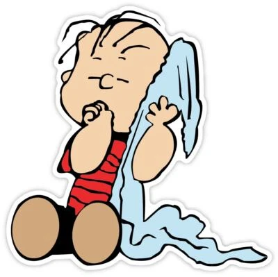 4KIDS Linus van Pelt Cartoon Comic Sticker laptop wall car phone Kids Family Peanuts