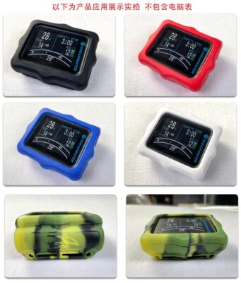 Schutzhülle aus Silikon für Shearwater Perdix Anti Scratch Anti Fouling in Blau - Bild 1 von 4