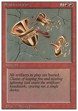 4x Shatterstorm Revised MtG Magic Red Uncommon 4 x4 Card Cards MP