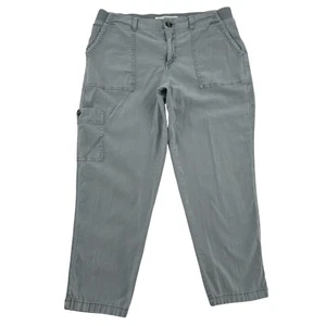 Sonoma Goods For Life Cargo Straight Leg Stretchy Bohemian Outdoors Women Sz 33 - Picture 1 of 10