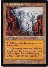 Terminal Moraine *Uncommon* Magic MtG x1 Planeshift MP