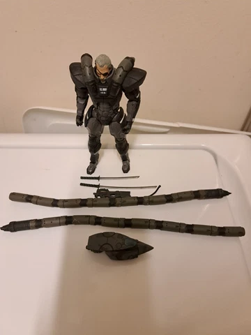 Metal Gear Solid 2 SOLIDUS SNAKE   McFarlane Toys 2001 Accessories   loose READ Cover