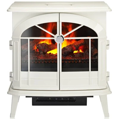 Dimplex Meribel Optimyst Electric Stove Fire Heater c/w Remote Realistic Flame  - Image 1 of 4