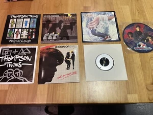 Thompson twins 7 inch singles x 7, love on side, lay hands, animal laugh ex+ - Picture 1 of 10