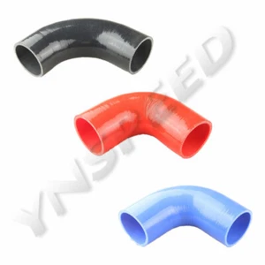 Manguera de silicona para acoplador de admisión turbo ID de 90 grados 1,5"" 2"" 2,5 3"" 3,5"" 4"" - Imagen 1 de 13