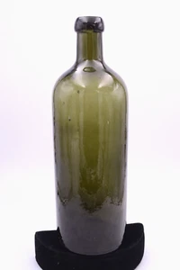 Antique Green Glass Bottle SAXLEHNERS BITTERQUELLE Hunyadi Janos Budapest Hungar - Picture 1 of 11