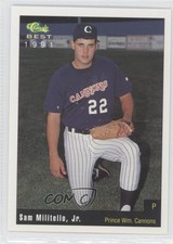 1991 Classic Best Prince William Cannons Sam Militello #7 Rookie RC