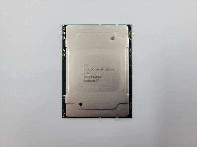 CPU Intel Xeon Silver 4110 2,10 GHz ocho núcleos 11 MB LGA3647 P/N: SR3GH probada Foto 1 de 3