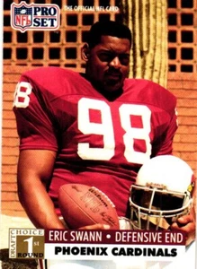 1991 Pro Set #735 Eric Swann - Picture 1 of 2