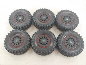 NEW: Traxxas TRX-6 6x6 Mercedes-Benz Crawler Tires on 12mm Hex Wheels (6) - Picture 1 of 5