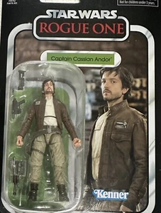 Star Wars Vintage Collection Captain Cassian Andor Rogue One 3.75" Figure VC130 - Picture 1 of 2