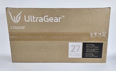 LG 27" UltraGear FHD 1ms 165Hz Monitor with AMD FreeSync Premium 27GQ50F - Image 1 of 4
