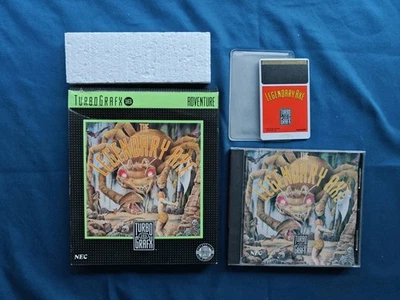 Legendary Axe (TurboGrafx-16, 1989) CIB w/Manual/Case Box/Foam, Nice Tested - Image 1 of 4
