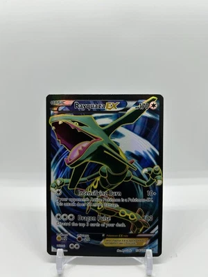 Rayquaza EX (104 Full Art) 104/108 Roaring Skies Holo Light Play - Image 1 of 2