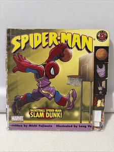 Basketball Spider-Man Slam Dunk Board Book Michi Fujimoto 2002 *Flaws - Bild 1 von 6