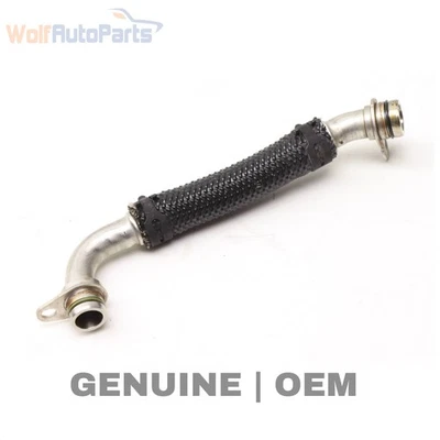 Porsche Macan 2017-2018 - Turbo línea de retorno de aceite/tubo 06L145735E Foto 1 de 4