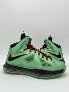 Size 9 - Nike LeBron 10 Cutting Jade Look See Sample Taiwan Made NEW 541100-303 - Picture 1 of 9