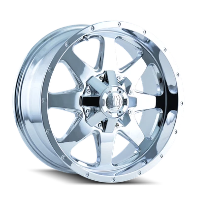 20x9 Mayhem Tank Chrome Wheel 5x150/5x5.5 (18mm) - Image 1 of 4