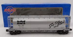 Atlas 6333-1 O Gauge Frisco 6-Bay Cylindrical Hopper (3-Rail) #81015 LN/Box - Picture 1 of 6