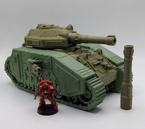 Imperial Battle Tank #3 OD Green - Grimdark Tabletop Vehicle Proxy Wargaming - Bild 1 von 9
