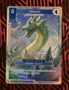MetaZoo TCG Torrential Tides Super Rare Ogopogo 166/212 - Bild 1 von 2