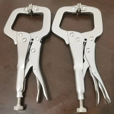 C-Clamp Locking Pliers - Heavy Duty for Woodworking, Auto Repair & Clamping - Image 1 of 4