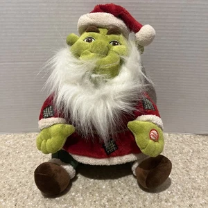 Hallmark Shrek the Halls Oger Weihnachtsmann 2008 Plüsch getestet funktioniert Weihnachten - Bild 1 von 4