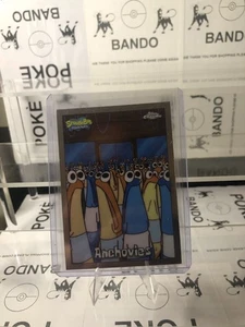 2025 Topps Chrome SpongeBob Schwammkopf 25th Anniversary #105 Anchovies Karte - Bild 1 von 2