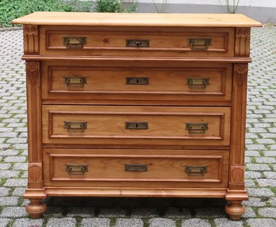 KOMMODE  4SCHÜBER  GRÜNDERZEIT - Bild 1 von 4