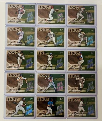 1997 Fleer Ultra - 回到未来全套 1 - 15。  Rolen (RC),Jeter... — 第 1/2 张图片