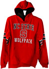 Colosseum Youth Nc State Wolfpack Wrangler Pullover Hooded Sweatshirt Red Xl 20
