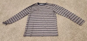 ThereABouts Boys XXL/22 Husky flame Resistant Pajama Long-Sleeve Stripe Shirt - Picture 1 of 2