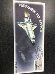 Return To Space Cover W. Stamp #3261 Space Shuttle Landing - Cover #943 Of 2000 - Picture 1 of 5