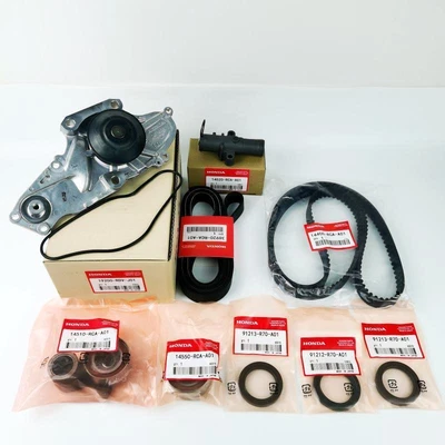 New Timing Belt Kit w/Water Pump 19200-RDV-J01 For Honda Acura Saturn 3.5L 3.7L Foto 1 de 4