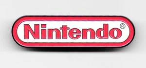 Nintendo Video Game System Name Logo Image Metal Enamel Pin NEW UNUSED - Picture 1 of 1