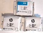 Genuine HP 940XL 2 Black 1 Cyan Ink Cartridges - Lot of 3