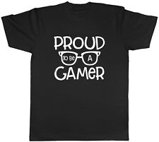 Proud to be a Gamer Mens Unisex T-Shirt Tee