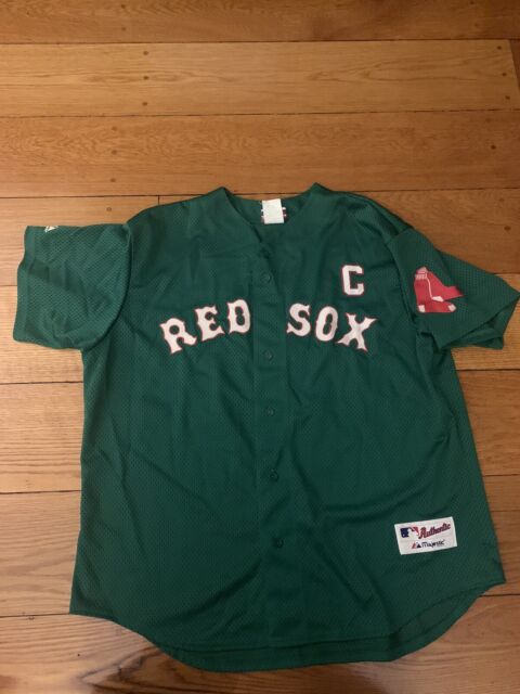 Boston Red Sox baseball Green Jersey great for St. Patrick's