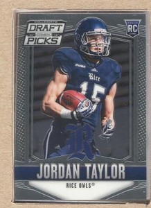 Jordan Taylor 203 2015 Panini Prizm Draft Picks Rookie RC Rice Owls
