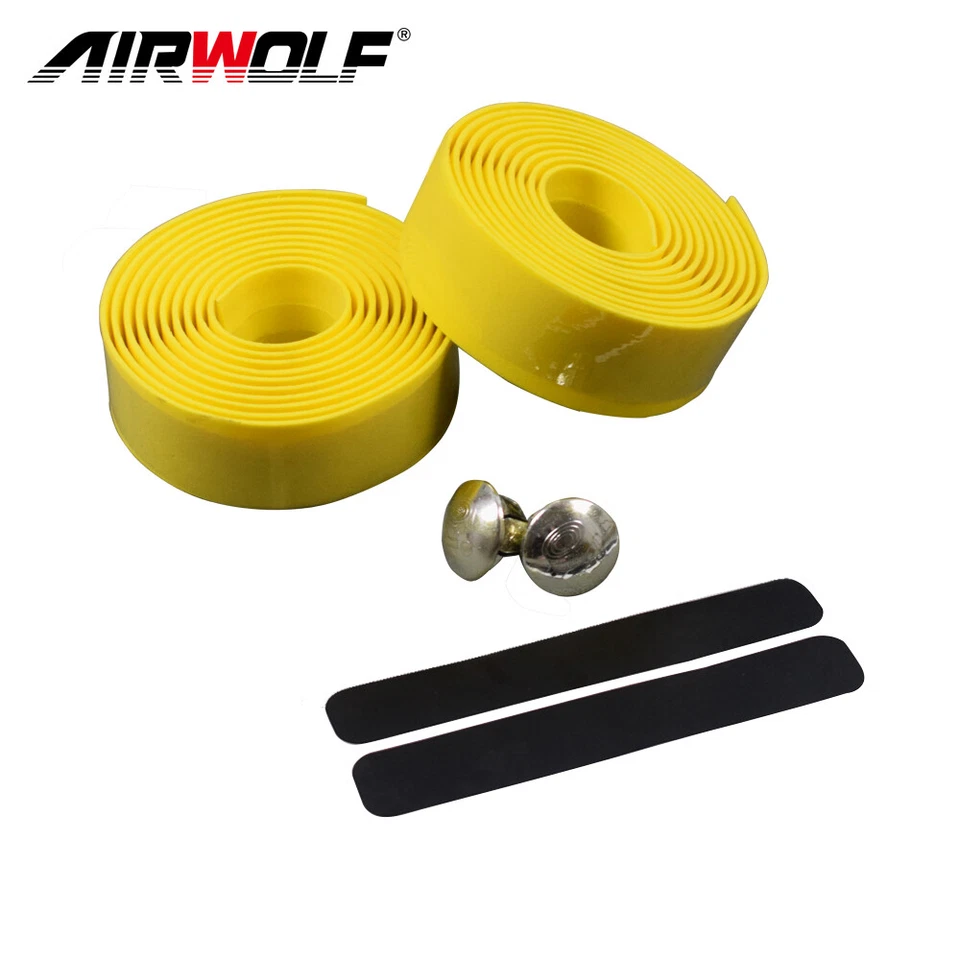 2 PIEZAS Cinta para manillar de bicicleta de carretera Barra de caída Envoltura Deportes al aire libre Antideslizante Foto 1 de 4