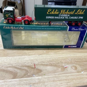 Corgi Modern Trucks CC13101 Volvo F88 Truck with Box Trailer, Eddie Stobart, MIB - Picture 1 of 9