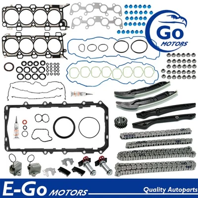 Timing Chain Kit Full Gasket Set For Ford F-150 Lariat Mustang GT V8 302Cu 5.0L - Image 1 of 4