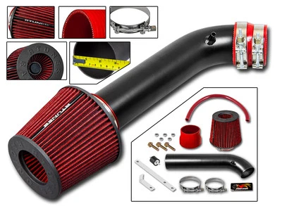 RTunes V2 For 1992-1995 Civic/1993-1997 Del Sol Short Ram Air Intake Kit +Filter - Image 1 of 4