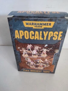 Warhammer 40K Apocalysp - 18 x 25 mm MOVEMENT TRAYS BOX - GAMES WORKSHOP NEU - Bild 1 von 5