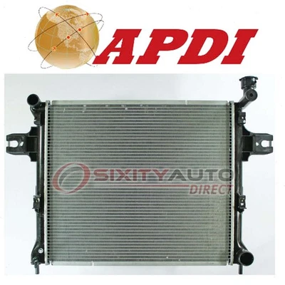 APDI Radiator for 2006-2010 Jeep Commander - Cooler Cooling Antifreeze ag Foto 1 de 4