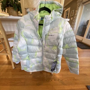 Eddie Bauer First Ascent Women's Downlight 2.0 Hooded Jacket 800 Extreme Down-L - Picture 1 of 24